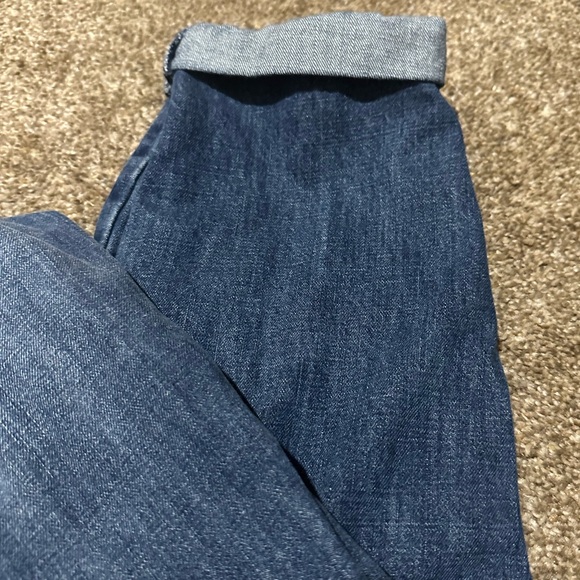 Abercrombie & Fitch blue Boyfriend Straight Leg Jeans - Picture 2 of 7